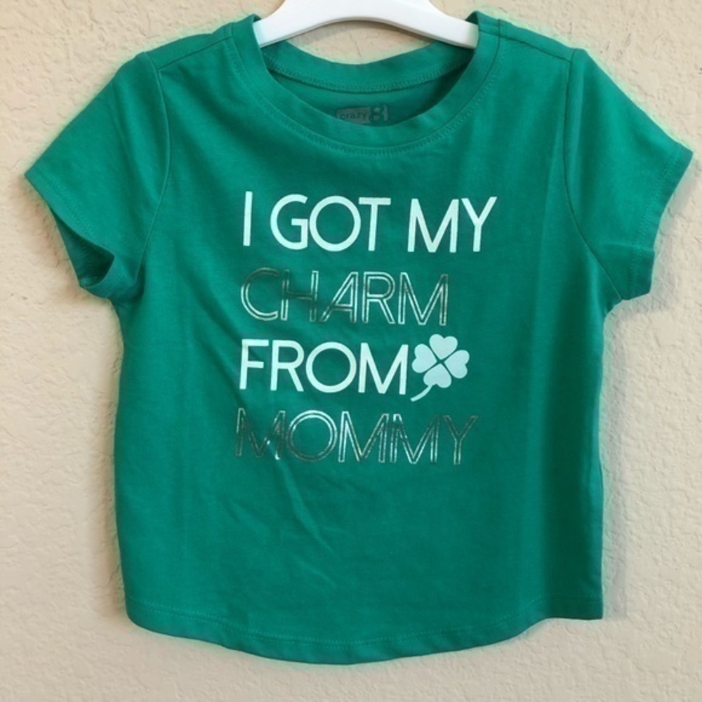 St. Patrick’s Day Shirt Charm From Mommy Crazy 8